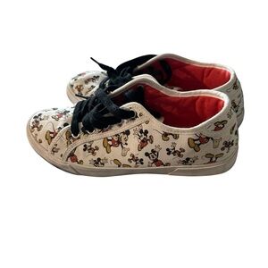 Disney Womens size 9 Sneakers - Black, White, and Red